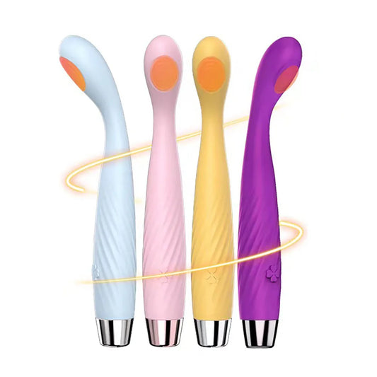 Beginner G-Spot Vibrator for Women 8 Seconds to Orgasm Finger Shaped Vibes Nipple Clitoris Stimulator Sex Toys for Adult Female