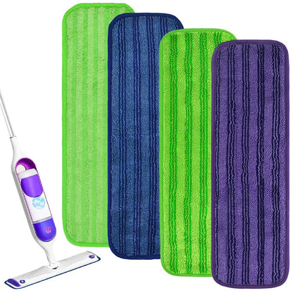 Reusable Mop Pads for Swiffer PowerMop, Microfiber Power Mop Pads Refill Washable Power Mop Pads Refill Cloths for Multi-Surface