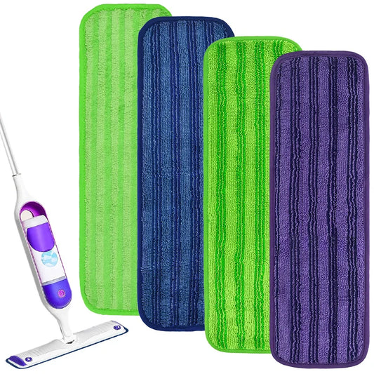 Reusable Mop Pads for Swiffer PowerMop, Microfiber Power Mop Pads Refill Washable Power Mop Pads Refill Cloths for Multi-Surface