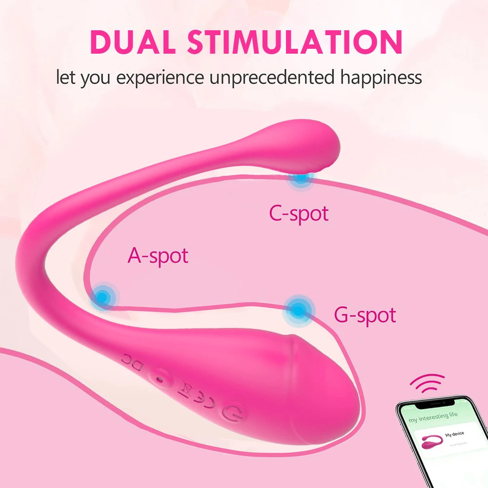 Wireless Bluetooth APP Vibrator Female Remote Control Egg Clitoris Stimulator G Spot Massager Sex Toys for Women Adults Panties