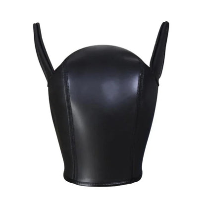 Detachable Mouth Gag Hood, Puppy Play Mask, BDSM Bondage Fetish Toys for Women Men