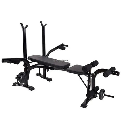 Home Multifunctional Dumbbell Training Fitness Equipment Weight Bench Press Squat Rack Barbell Bench Press