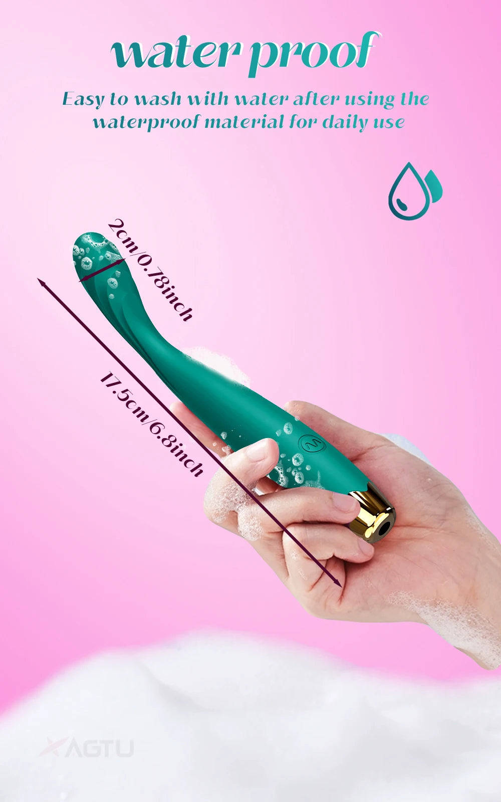 Beginner G-Spot Vibrator for Women 8 Seconds to Orgasm Finger Shaped Vibes Nipple Clitoris Stimulator Sex Toys for Adult Female