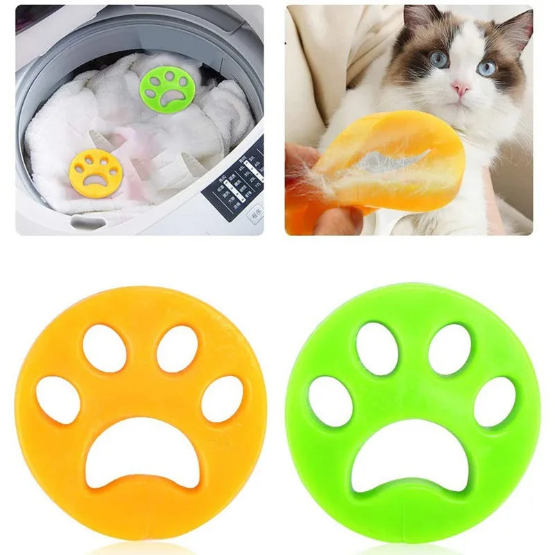 Pet Hair Remover Washing Machine Hair Remover Reusable Cat Dog Fur Lint Hair Remover Clothes Dryer Cleaning Laundry Tools