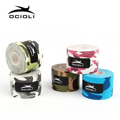 1 Roll Camouflage Kinesiologia Bandage Kinesiology Tape Sport Athletic Elbow Pads Knee Brace Support Sports Injury Basketball