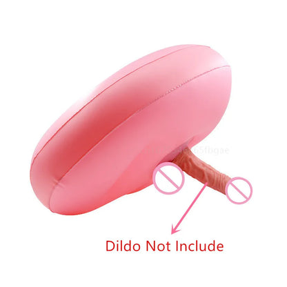 Heart Shaped Inflatable Sex Furniture Dildo Base Erotic Chair Adult Products Love Position Seat Unisex Sex Toys for Women Men 18