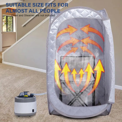 Full Body Larger Sauna Tent For Portable Bath Fold Cabin Room Not Include Steam Generator