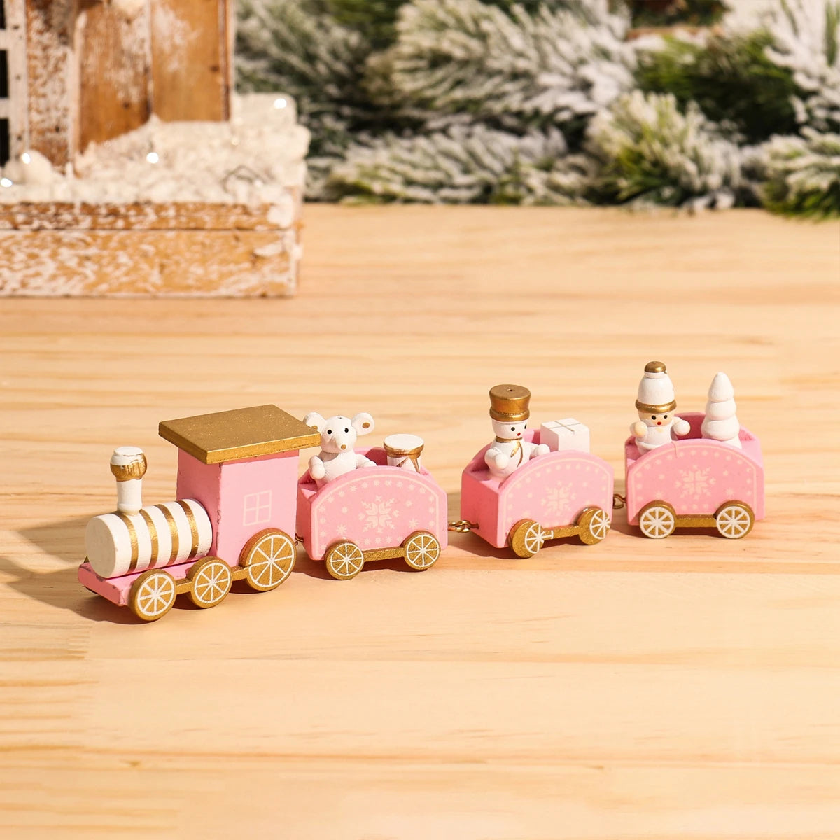 Christmas Train Decorations for Home. Christmas Ornament Xmas.