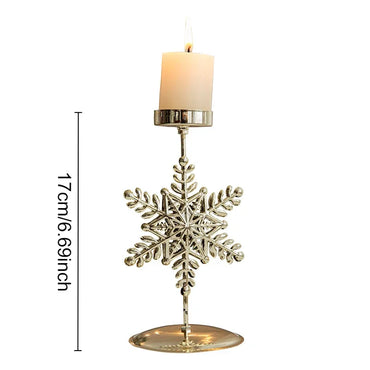 Christmas Votive Candle Holder Metal Tealight Holder Xmas tree elk Snowflake Patterns for Winter Xmas Table Centerpiece Decor