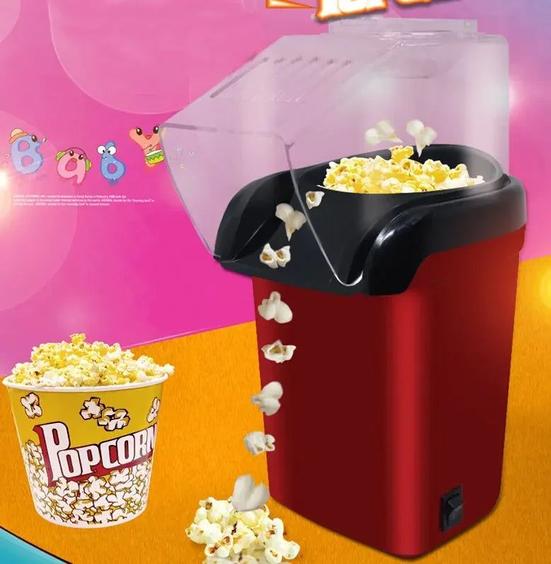 Home Popcorn Maker Mini Convenient 220V Fully Automatic Popcorn Maker 1200W Home Kitchen Appliance Popcorn Maker Corn Cooker