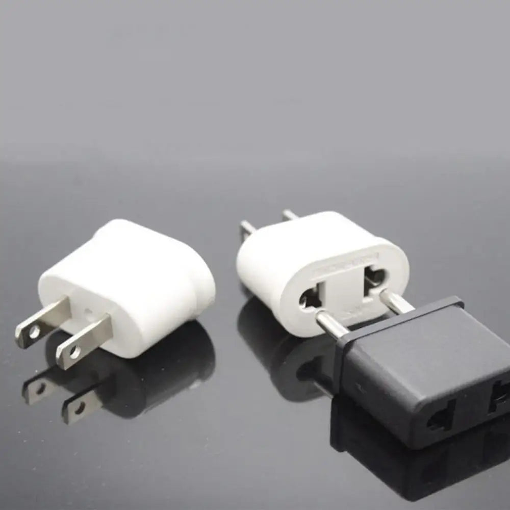 US EU Europe To US USA Power Converter Travel Adapter Charger Wall Plug Travel Converter Compact Conversion Plug