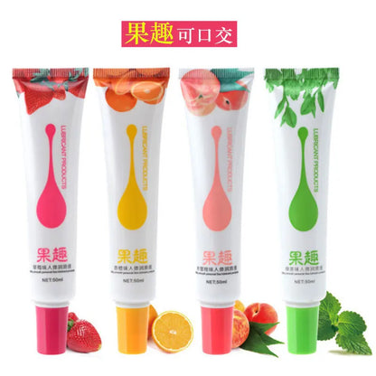 Lubricant for Sex Fruity Love Gel Anal Lubricantion Lubricants for Session Oil Water Based Lube Gay Vaginal OraFor Adult Couple