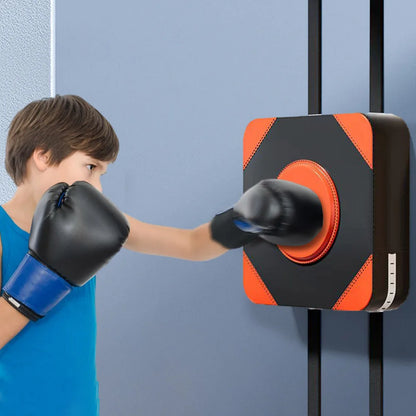 Wall Punching Pad For Boxing Wall Focus Target Foam Boxing Fighter Fitness Wall Punch Bag Height Adjustable Leather And High