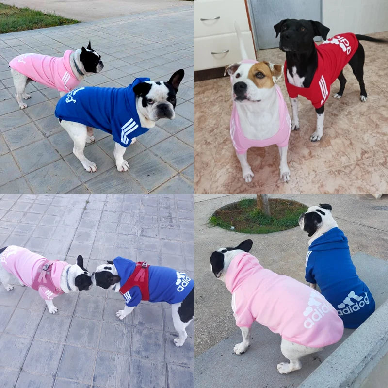 Winter Pet Dog Clothes Dogs Hoodies Fleece Warm Sweatshirt Small Medium Large Dogs Jacket Clothing Pet Costume Dogs Clothes