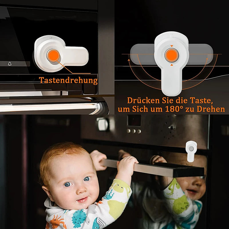 Baby Safety Oven Lock With New Design For Baby Kids Safety Oven Door Stopper Prevent Baby From Playing With Oven Doors