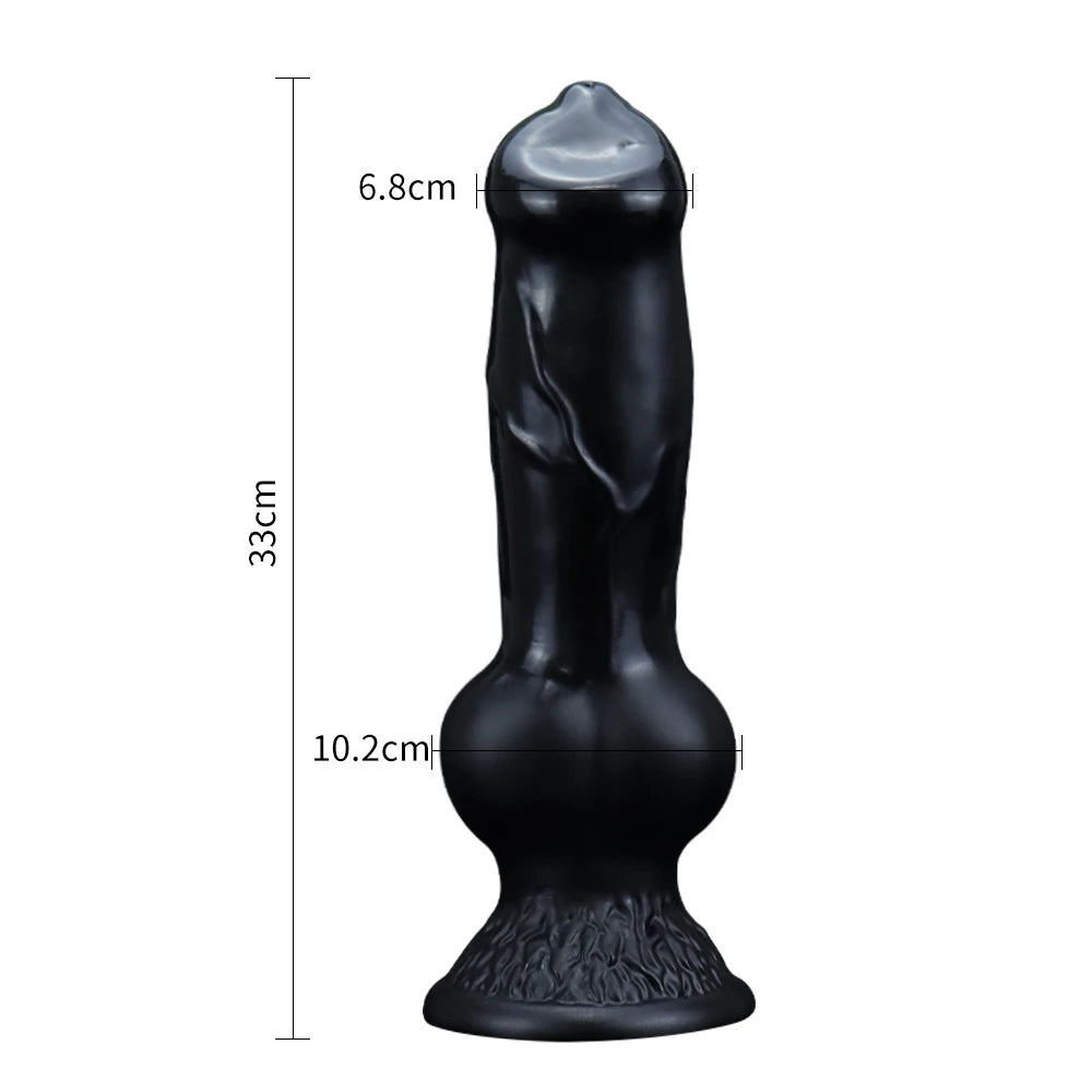 Realistic Huge Dog Knot Dildo Sex Toys for Women S/M/L/XL/XXL Animal Penis Anal Plug Prostate Soft Suction Cup Adult 18 Products