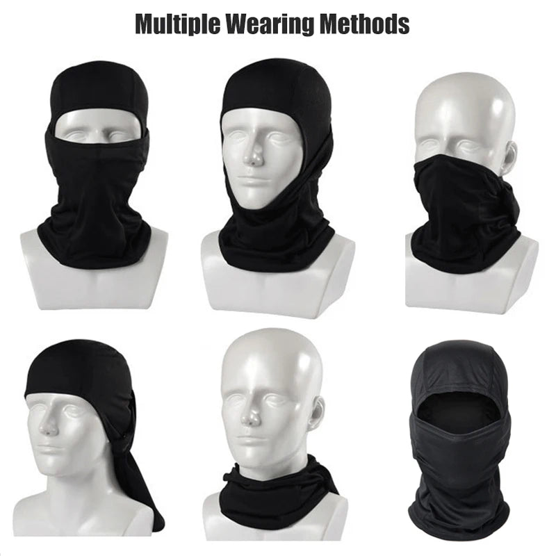 Camouflage Balaclava Hat Cycling Full Face Mask Outdoor Sports Hunting Hiking Ski Mask motorcycle Helmet Inner Cap