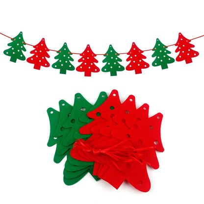 Christmas Banner Garland Merry Christmas Decorations for Home Christmas Ornaments.