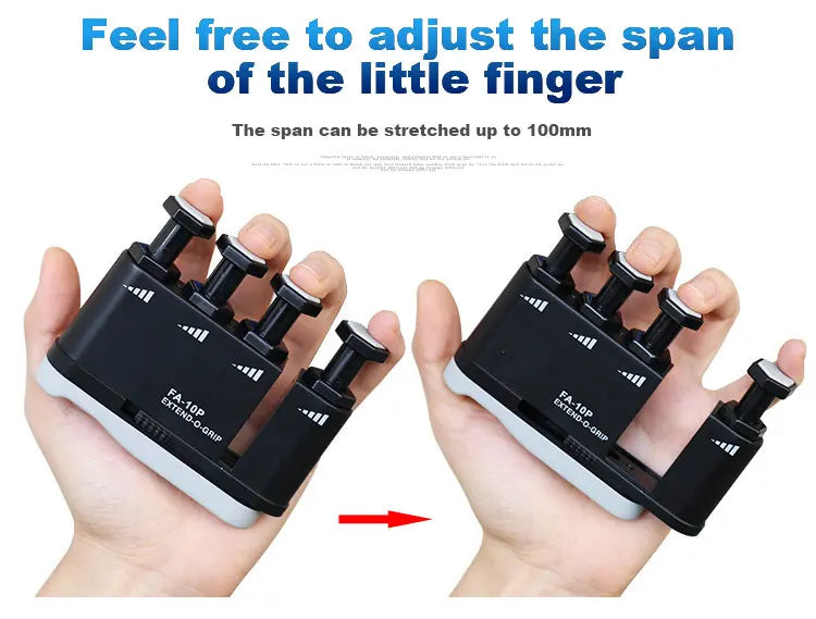 Finger Trainer Exerciser Hand Grip  Finger Piano Guitar Finger Sensitivity Strength Power Practice Trainers