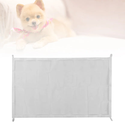 White Dog Fence Indoor Isolation Gate Portable Safety Foldable Retractable Stair Dogs Gate For Cat