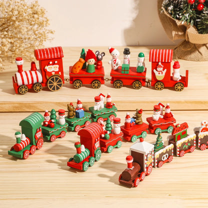 Christmas Train Decorations for Home. Christmas Ornament Xmas.