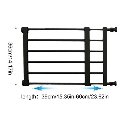 Retractable Pet Dog Gate Punch Free Puppy Fence Child Barrier Freestanding Dog Gates For Small Medium Dog Pet Cat Dog Fence Gate