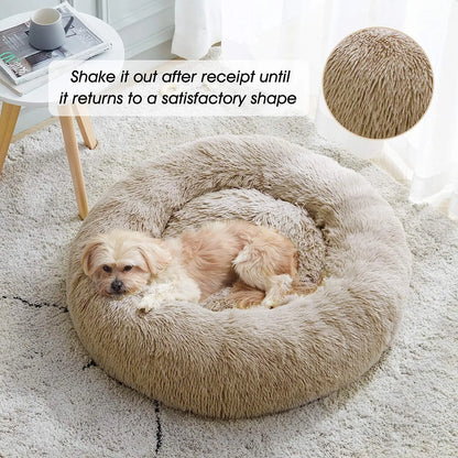 Super Cat Bed Warm Sleeping Cat Nest Soft Long Plush Best Pet Dog Bed for Dogs Basket Cushion Cat Bed Cat Mat Animals Sleeping