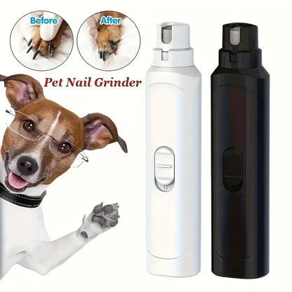 Pet Nail Grinder Dog Cat Battery Model Nail Trimmer Large and Small Dogs Nail Clippers Pet Grooming Tools