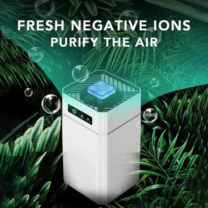 Smart Air Purifier Negative Ions Generator Nano Filtration Formaldehyde Removal Intelligent Secondhand Smoke Air Ozonizer