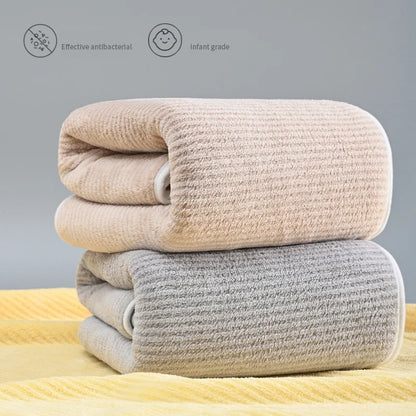 Thickened Bath Towels for The Body Microfiber Towel for Gym Sports Shower Robe for Spa Beath Home