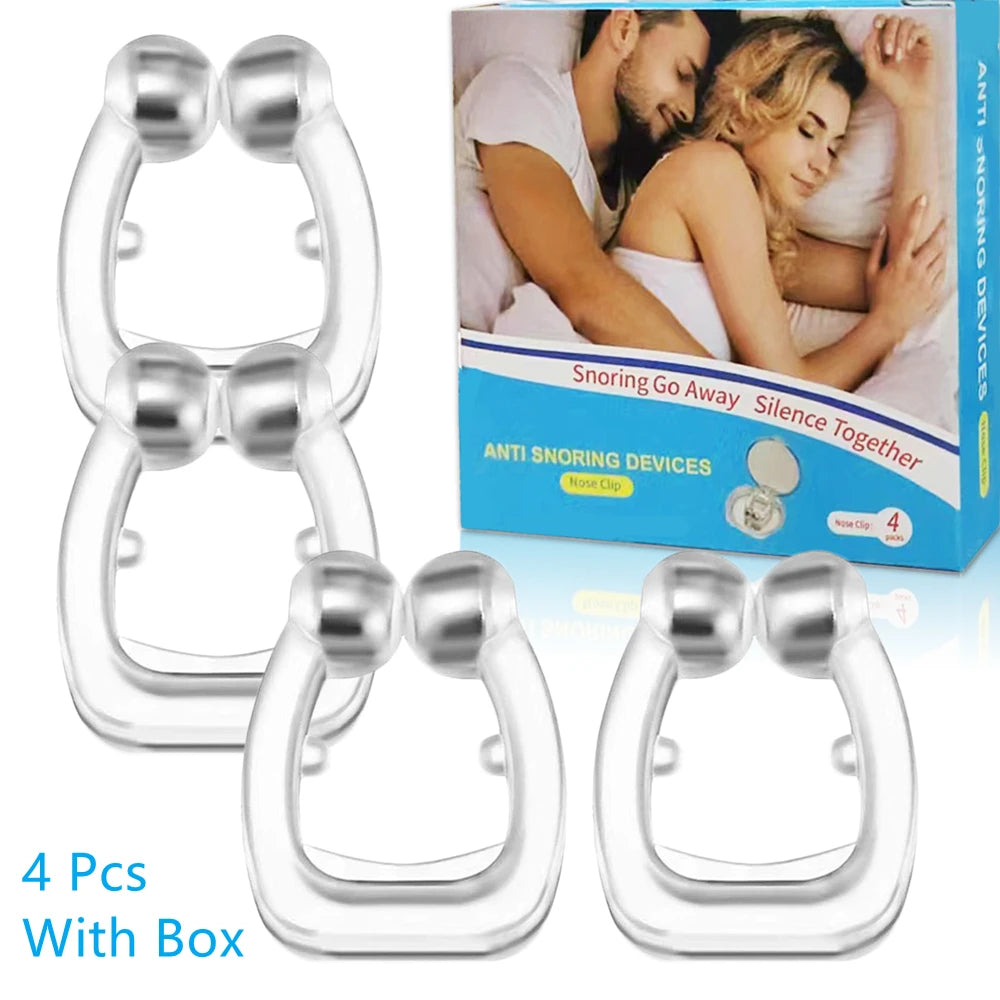 Anti Snoring Corrector Snore Prevention Gadget Men Women Anti-Snore Device Snore Elimination Nose Clip Quiet Sleep Night