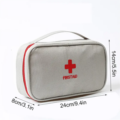 First Aid Kit Emergency Survival Bag Handbag Durable Trauma Bag Compact Rescue Tote Bag Portable Medicine Storage Bag