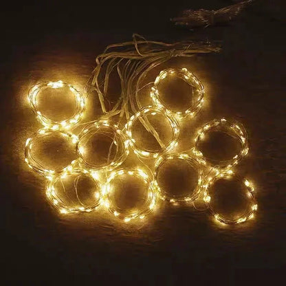 3x3m Curtain Garland on The Window USB Power Fairy Lights Festoon with Remote New Year Garland Led Lights Christmas Decor