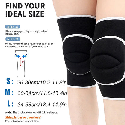 1 Pair Volleyball Knee Pads for Dancers,Soft Knee Pads for Men Women Knees Protective,Knee Brace for Volleyball Football