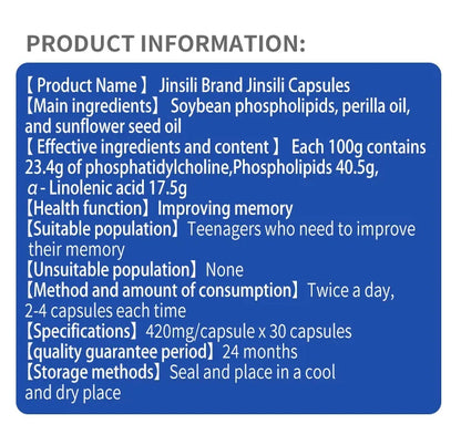 Supplement Nootropics Booster Enhance Focus & Mind, Boost Concentration, Improve Memory & Clarity for Men Women Teenagers