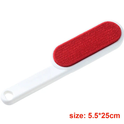 Self-cleaning Lint Sticking Roller 2 Sides Dedusting Brush Pet Hair Remover Brush Removing Dog Cat Hair from Sofa Carpet Clothes