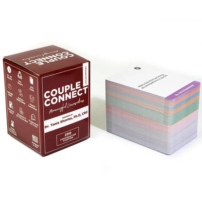 Newest Fun Card Games for Couples for Date Night | Marriage Deeper Relationship Connection - 200 Topics Conversation