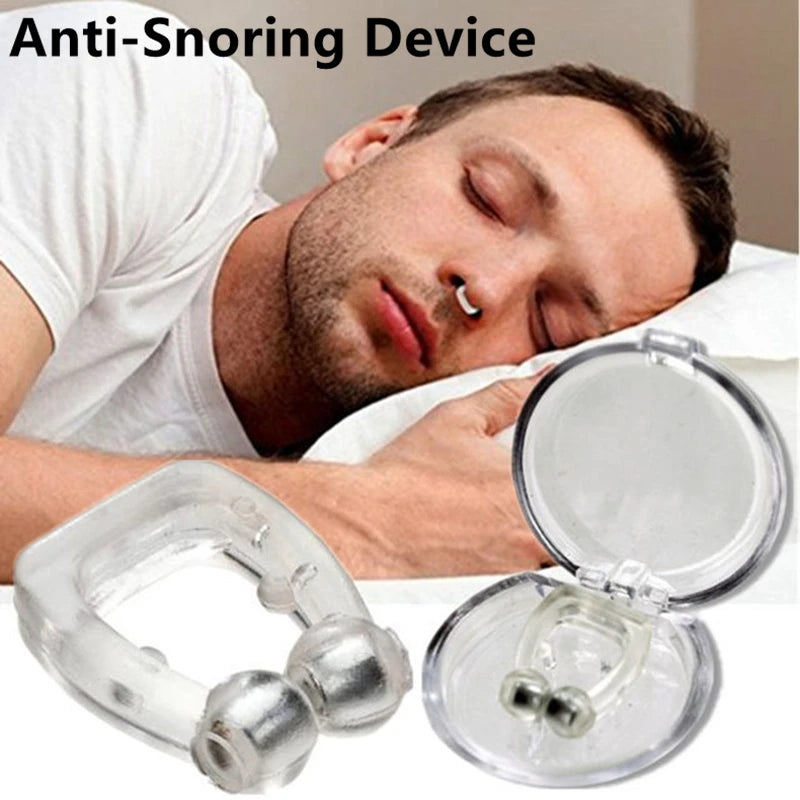 Anti Snoring Corrector Snore Prevention Gadget Men Women Anti-Snore Device Snore Elimination Nose Clip Quiet Sleep Night