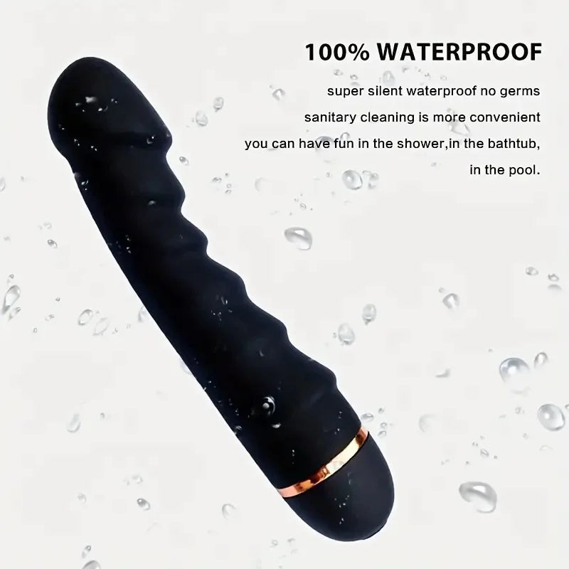 Wave Vibrator Female Masturbator Sex Massage Stick 20 Mode Adjustable Into Sex Toy Masturbation Stick Flirting Supplies