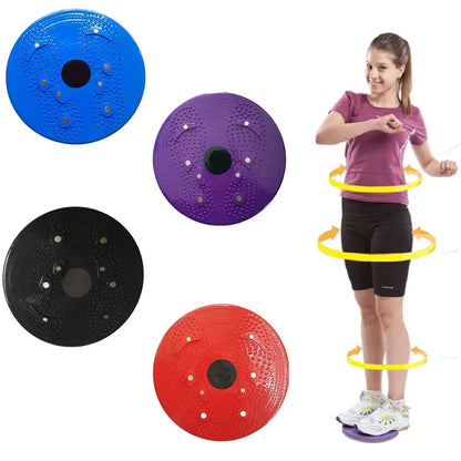 Magnet Waist Twisting Disc Fitness Balance Board Weight Lose Trainer Magnetic Massage Wriggling Plate Twister Exercise Equipment